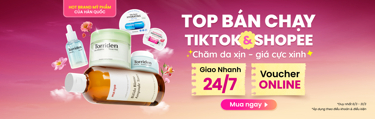 Banner Hot Trend Tiktok & Shopee